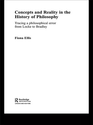 cover image of Concepts and Reality in the History of Philosophy